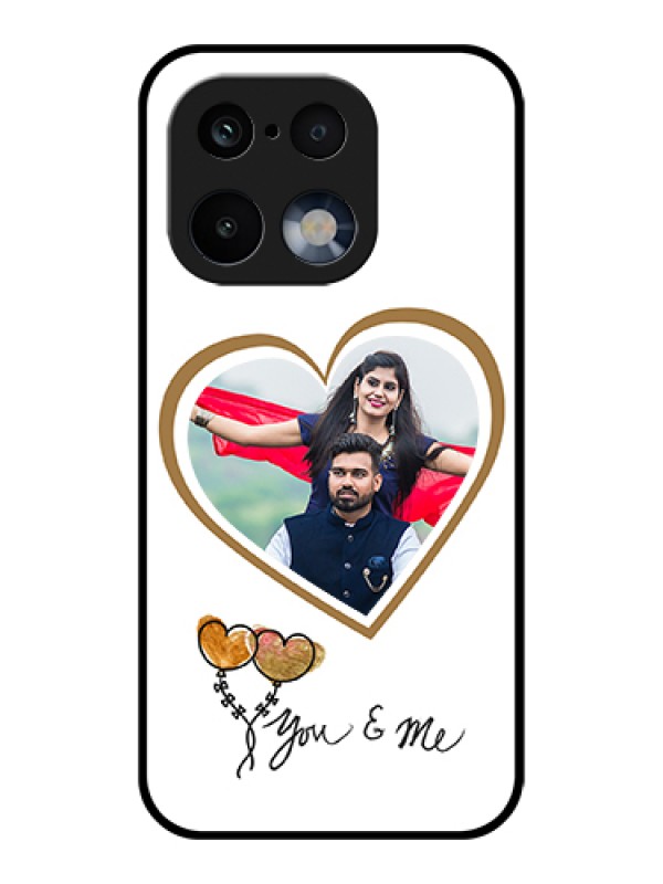 Custom Realme 16 Pro 5G Custom Glass Phone Case - You & Me Design