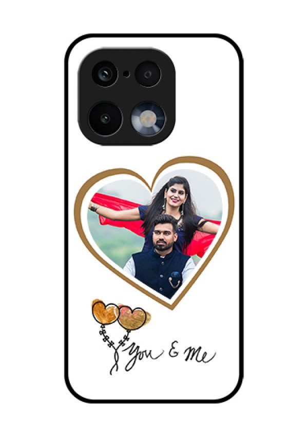 Realme 16 Pro 5G Custom Glass Phone Case - You & Me Design