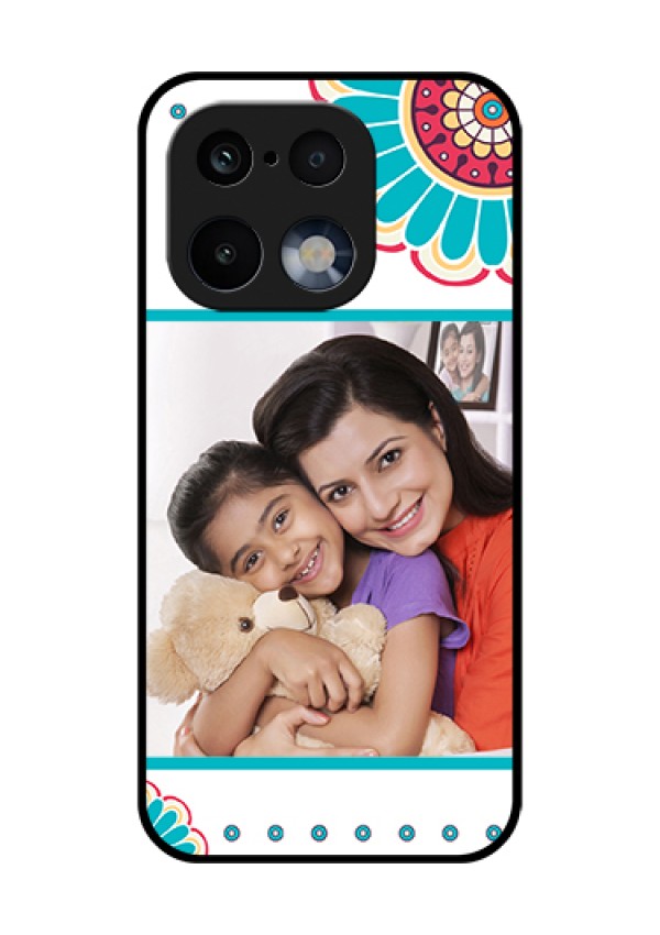 Realme 16 Pro 5G Custom Glass Phone Case - Flower Design