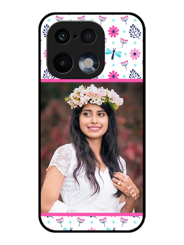 Custom Realme 16 Pro 5G Custom Glass Phone Case - Colorful Flower Design