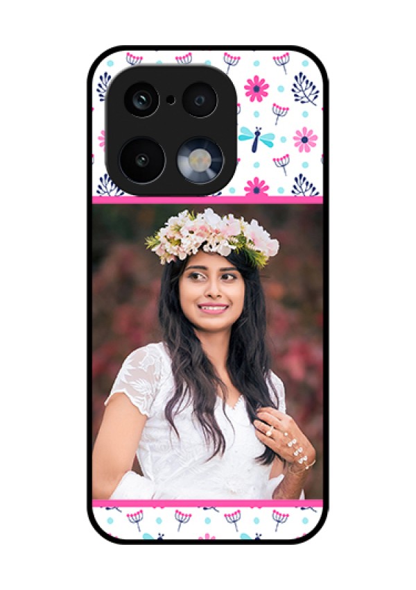 Realme 16 Pro 5G Custom Glass Phone Case - Colorful Flower Design