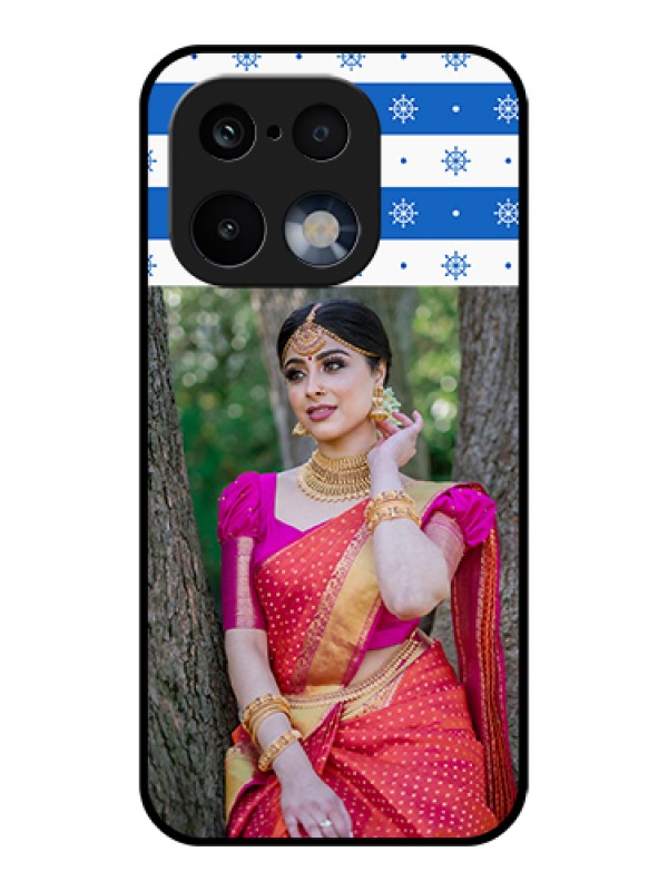 Custom Realme 16 Pro 5G Custom Glass Phone Case - Snow Pattern Design