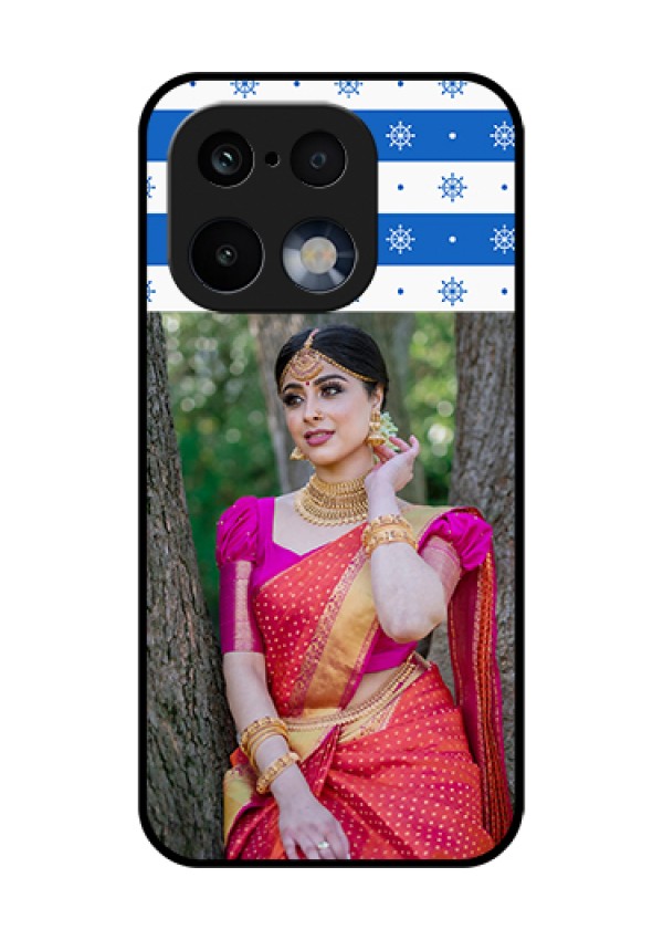Realme 16 Pro 5G Custom Glass Phone Case - Snow Pattern Design