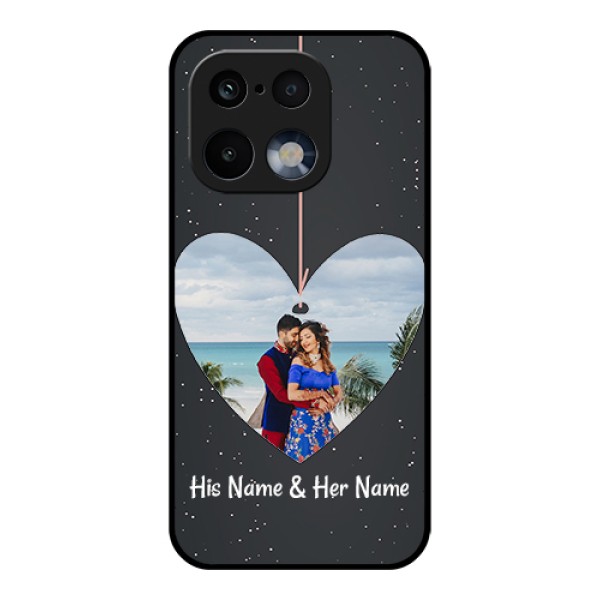 Realme 16 Pro 5G Custom Glass Phone Case - Hanging Heart Design
