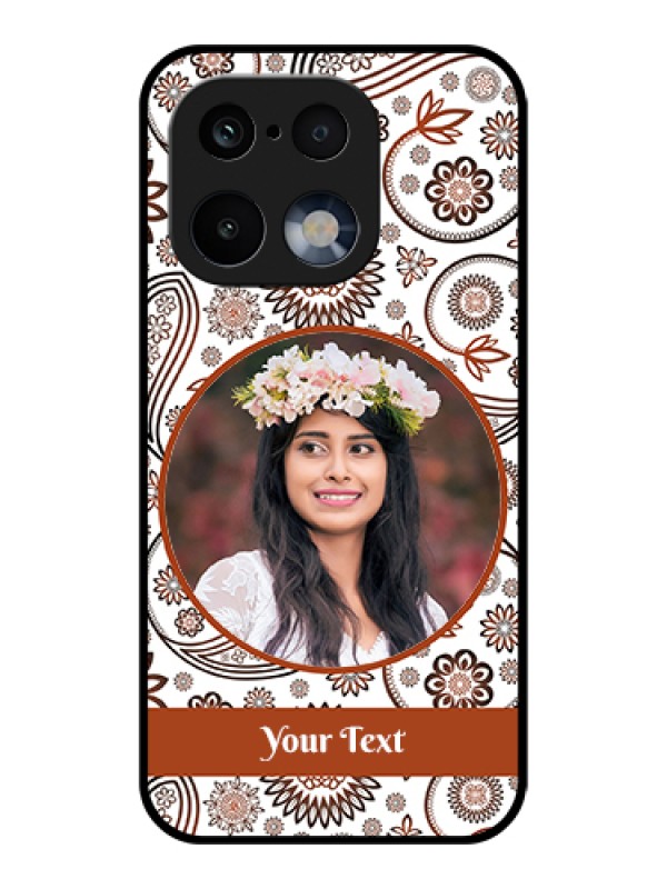 Custom Realme 16 Pro 5G Custom Glass Phone Case - Abstract Flower Design