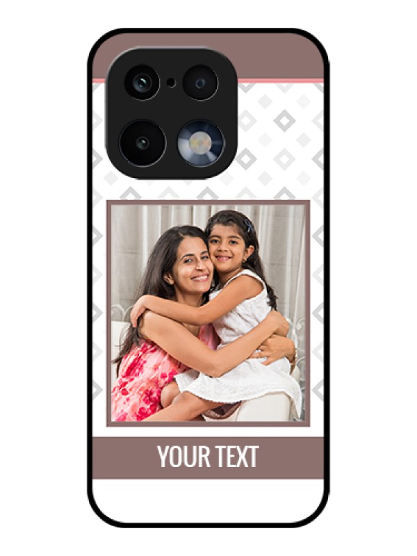 Custom Realme 16 Pro 5G Custom Glass Phone Case - Simple Diamond Design