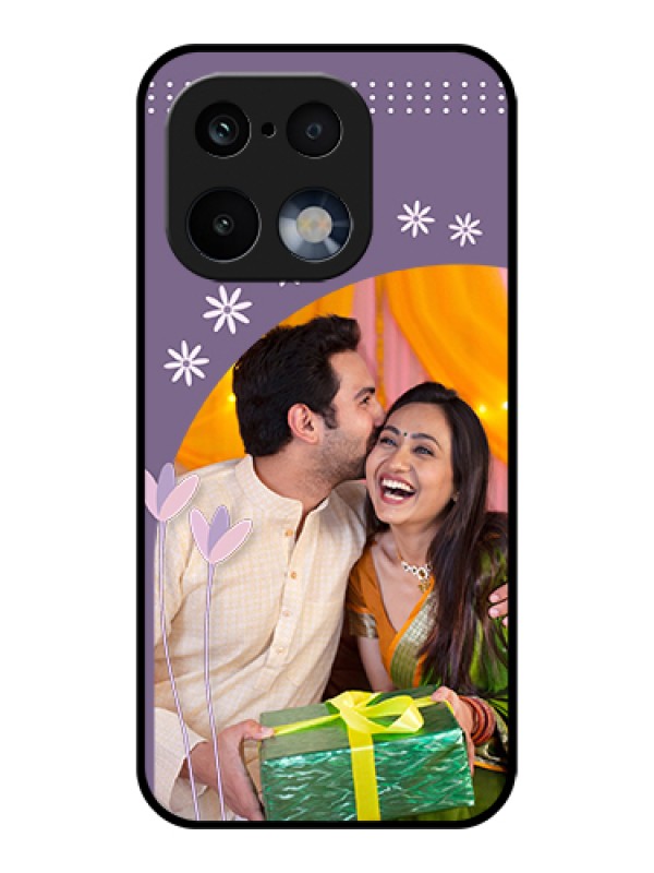 Custom Realme 16 Pro 5G Custom Glass Phone Case - Lavender Flowers Design