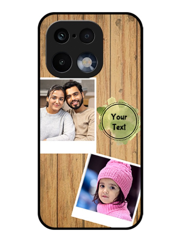 Custom Realme 16 Pro 5G Custom Glass Phone Case - Wooden Texture Design