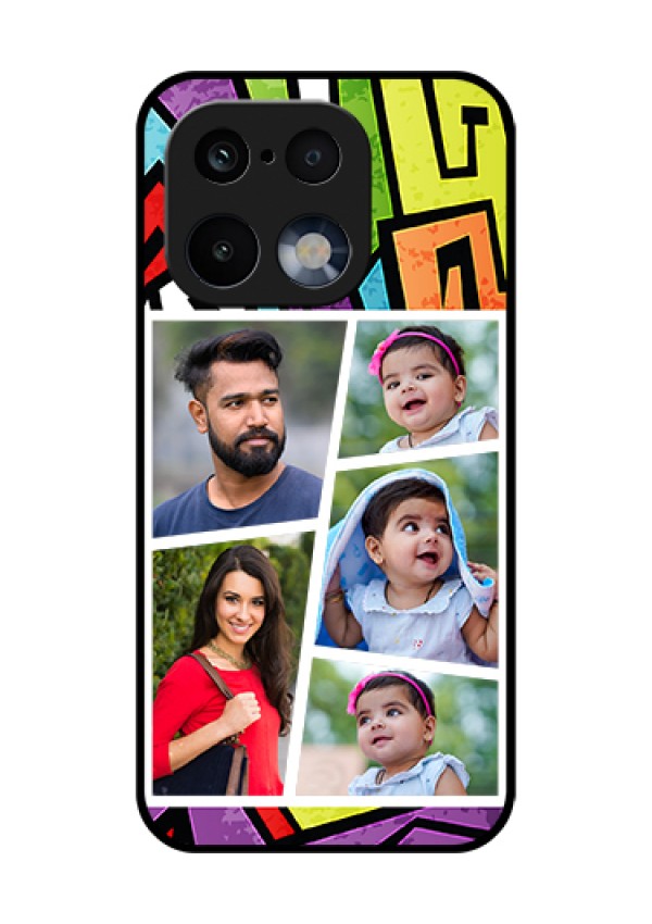 Realme 16 Pro 5G Custom Glass Phone Case - Graffiti Pattern Design
