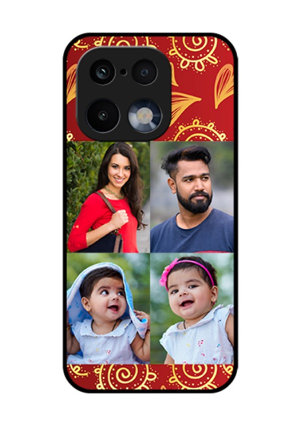Realme 16 Pro 5G Custom Glass Phone Case - 4 Image Traditional Design