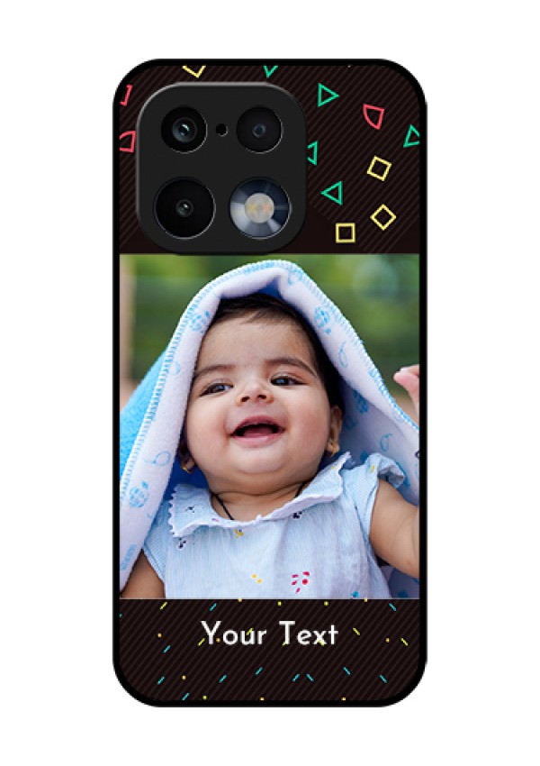 Realme 16 Pro 5G Custom Glass Phone Case - With Confetti Birthday Design
