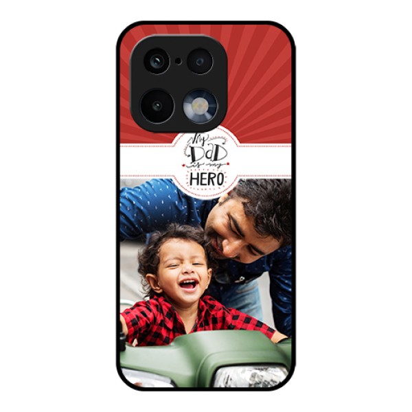 Realme 16 Pro 5G Custom Glass Phone Case - My Dad Hero Design