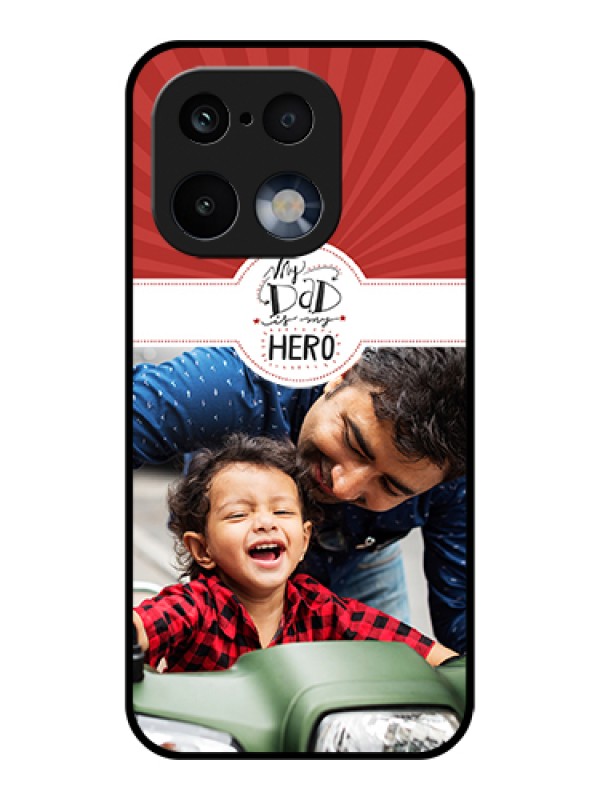 Custom Realme 16 Pro 5G Custom Glass Phone Case - My Dad Hero Design