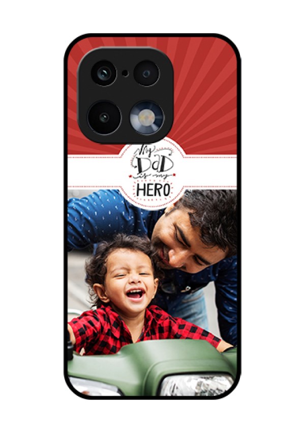 Realme 16 Pro 5G Custom Glass Phone Case - My Dad Hero Design