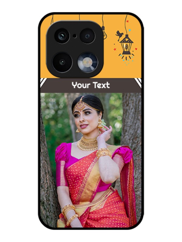 Custom Realme 16 Pro 5G Custom Glass Phone Case - With Family Picture And Icons