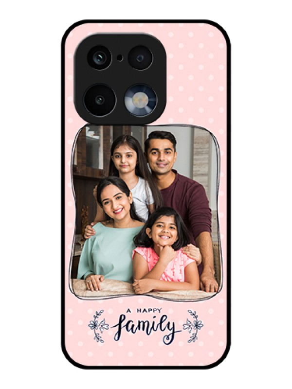 Custom Realme 16 Pro 5G Custom Glass Phone Case - Family With Dots Design