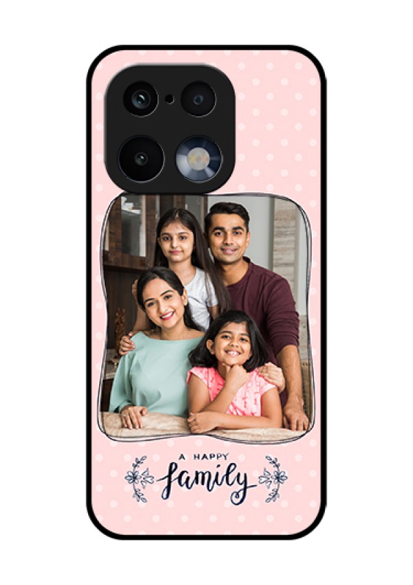 Realme 16 Pro 5G Custom Glass Phone Case - Family With Dots Design