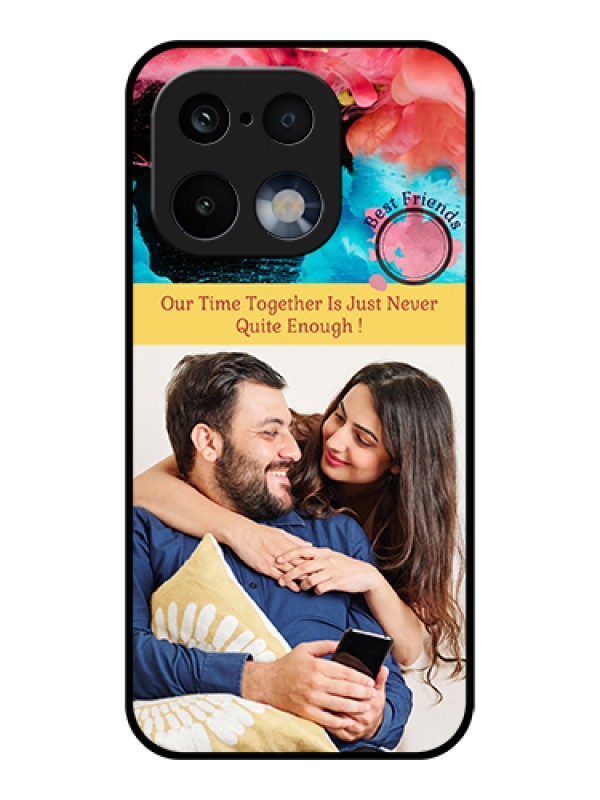 Custom Realme 16 Pro 5G Custom Glass Phone Case - Quote With Acrylic Painting Design