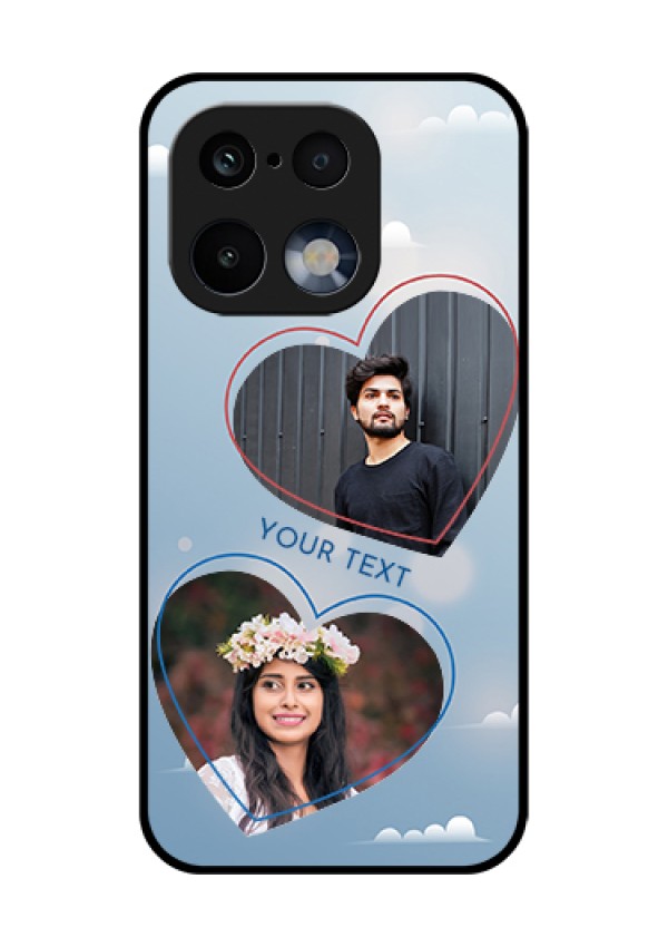 Realme 16 Pro 5G Custom Glass Phone Case - Blue Color Couple Design