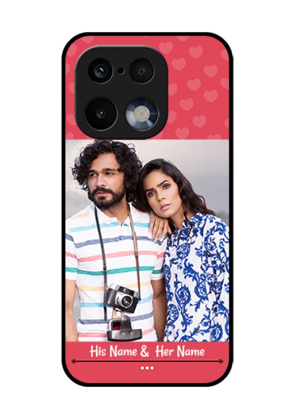 Realme 16 Pro 5G Custom Glass Phone Case - Simple Love Design