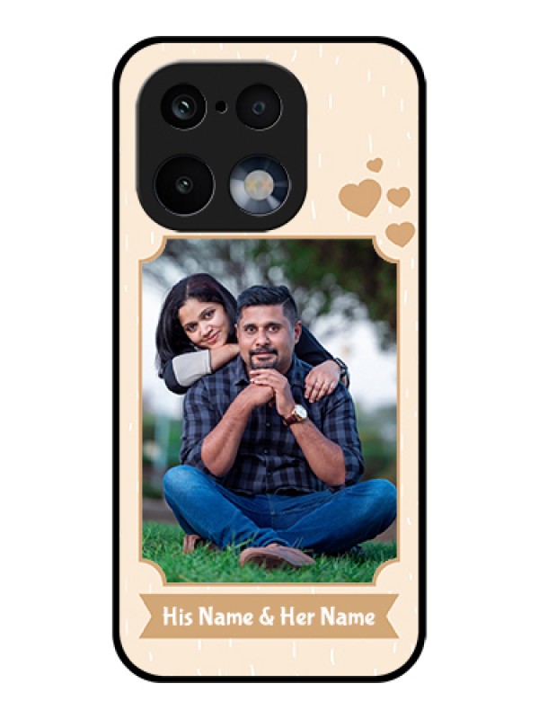 Custom Realme 16 Pro 5G Custom Glass Phone Case - With Confetti Love Design