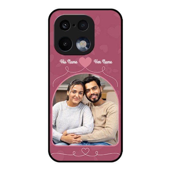 Realme 16 Pro 5G Custom Glass Phone Case - Love Floral Design
