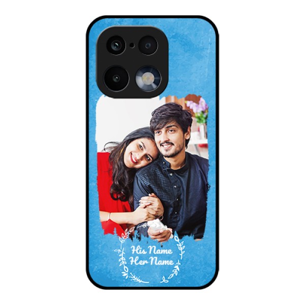 Realme 16 Pro 5G Custom Glass Phone Case - Blue Color Vintage Design Realme 16 Pro 5G Custom Glass Phone Case - Blue Color Vintage Design