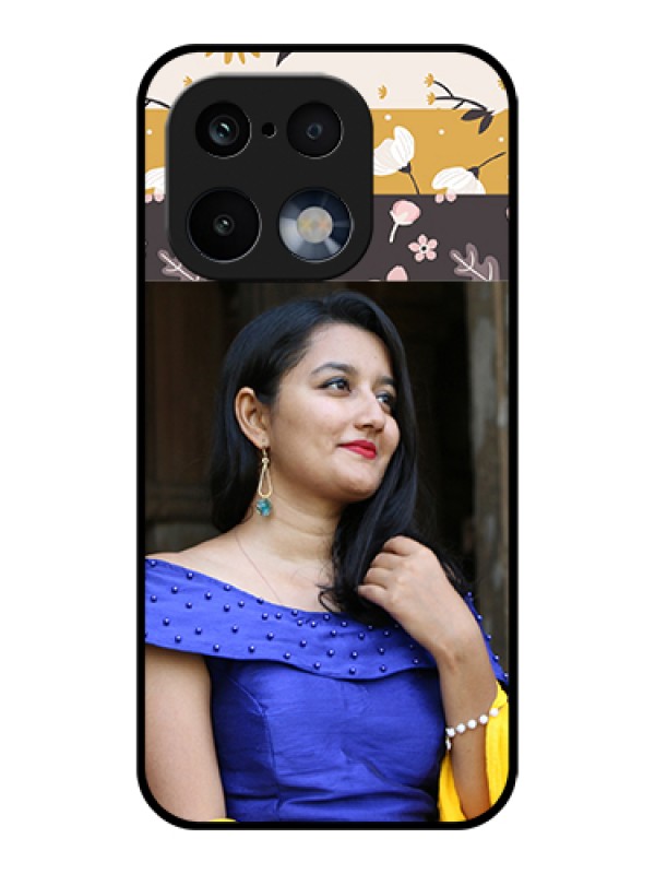 Custom Realme 16 Pro 5G Custom Glass Phone Case - Stylish Floral Design
