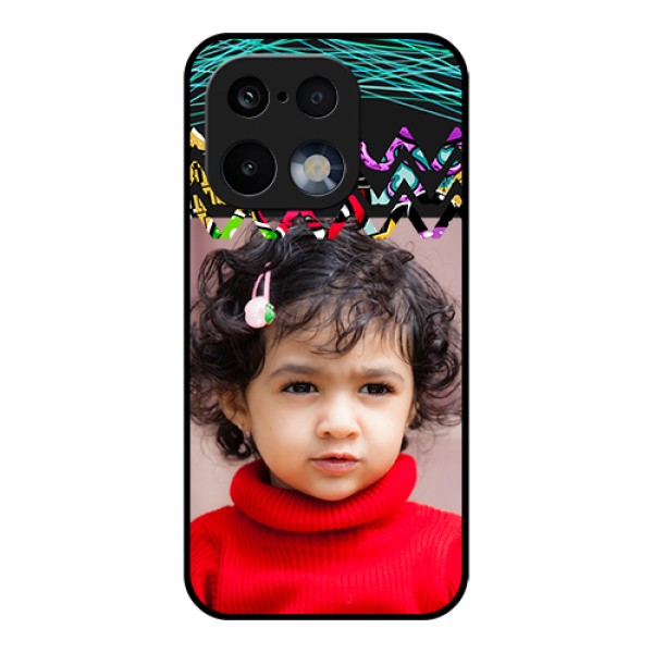 Realme 16 Pro 5G Custom Glass Phone Case - Neon Abstract Design
