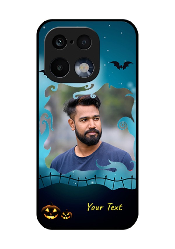 Realme 16 Pro 5G Custom Glass Phone Case - Halloween Frame Design
