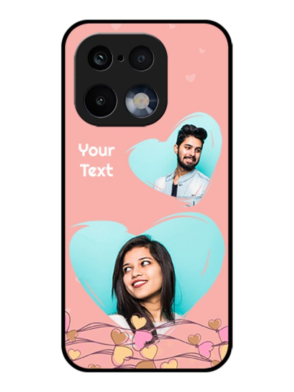Custom Realme 16 Pro 5G Custom Glass Phone Case - Love Doodle Design