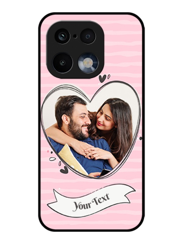 Custom Realme 16 Pro 5G Custom Glass Phone Case - Vintage Heart Design