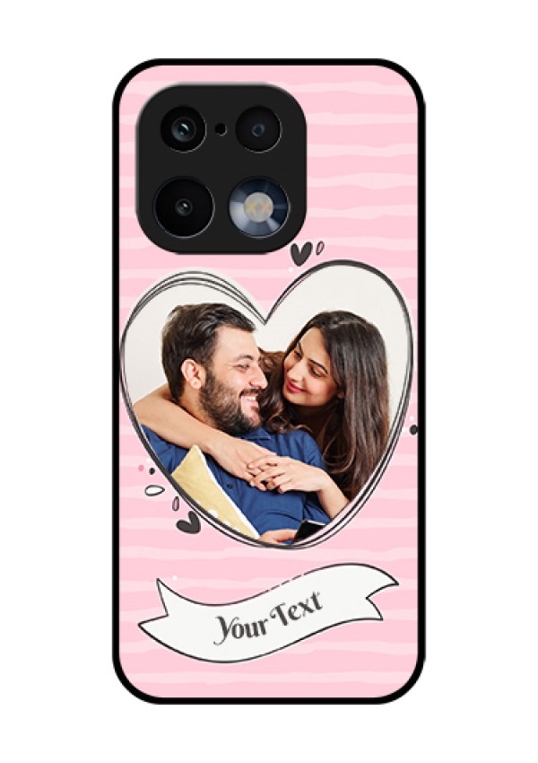 Realme 16 Pro 5G Custom Glass Phone Case - Vintage Heart Design