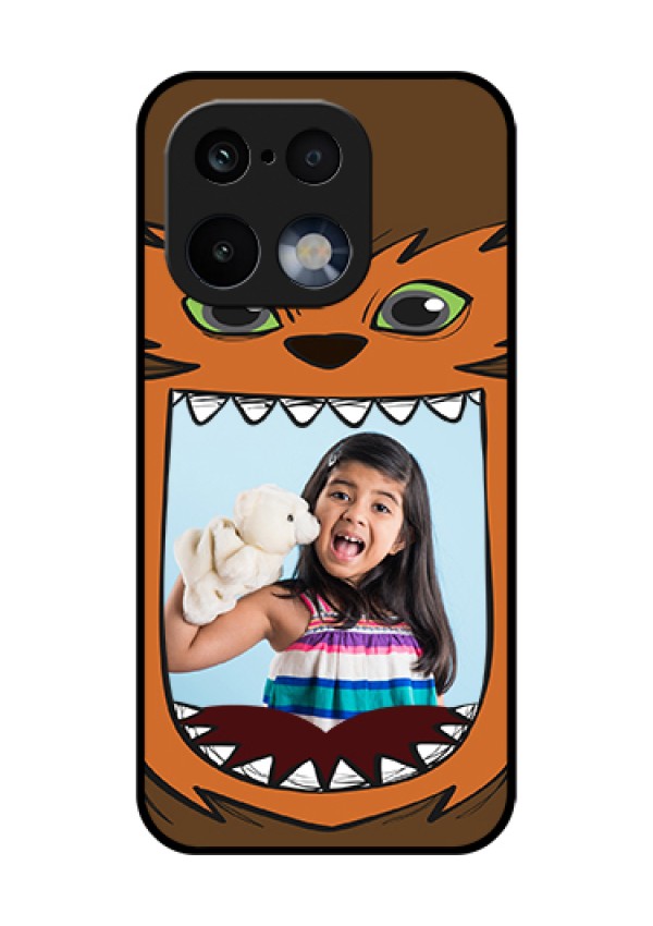 Realme 16 Pro 5G Custom Glass Phone Case - Owl Monster Back Case Design