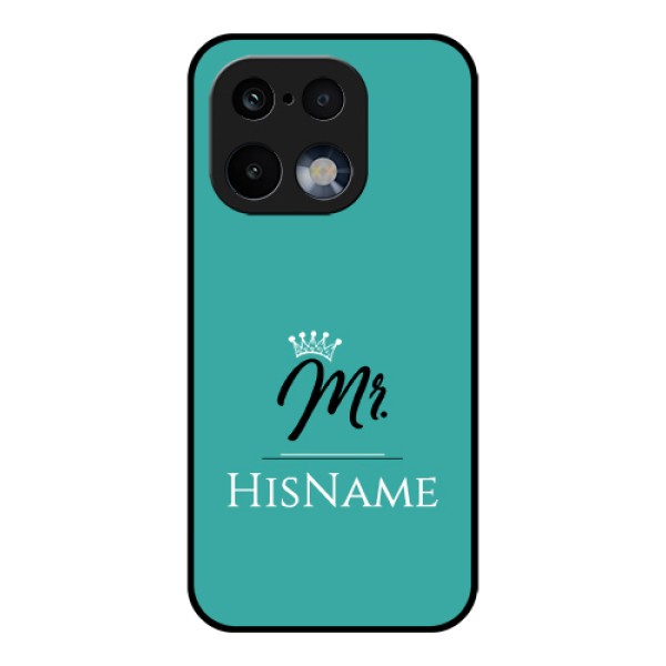 Realme 16 Pro 5G Custom Glass Phone Case - Mr With Name Design