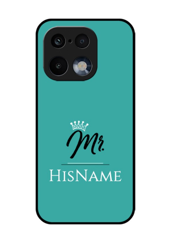Realme 16 Pro 5G Custom Glass Phone Case - Mr With Name Design