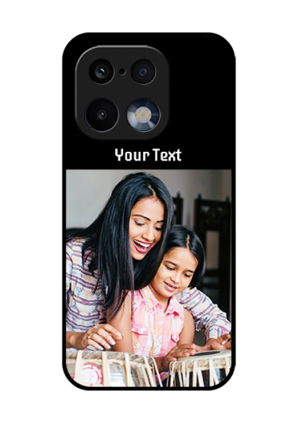 Realme 16 Pro 5G Custom Glass Phone Case - Photo With Name Design