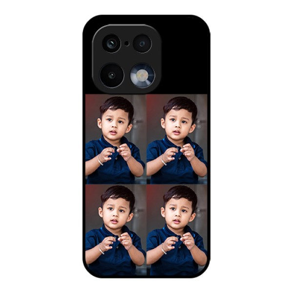 Realme 16 Pro 5G Custom Glass Phone Case - 4 Image Holder Design