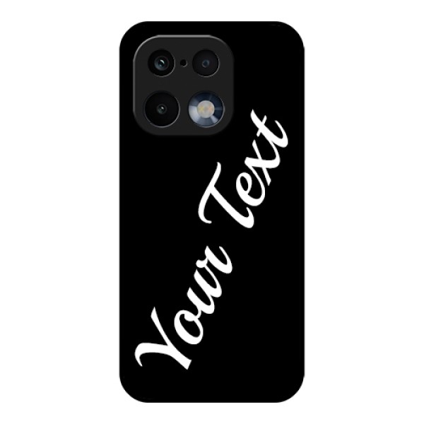 Realme 16 Pro 5G Custom Glass Phone Case - With Your Name Design