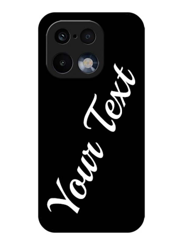 Custom Realme 16 Pro 5G Custom Glass Phone Case - With Your Name Design