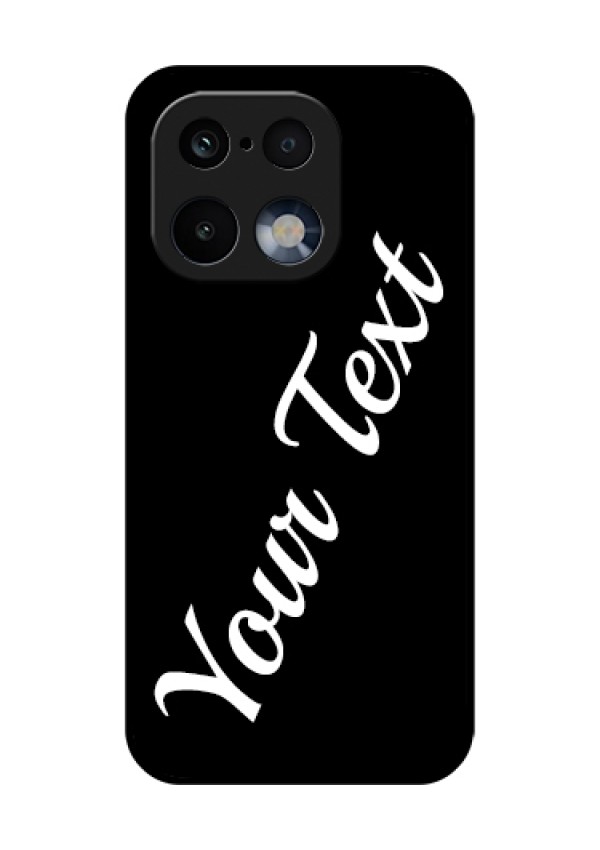 Realme 16 Pro 5G Custom Glass Phone Case - With Your Name Design