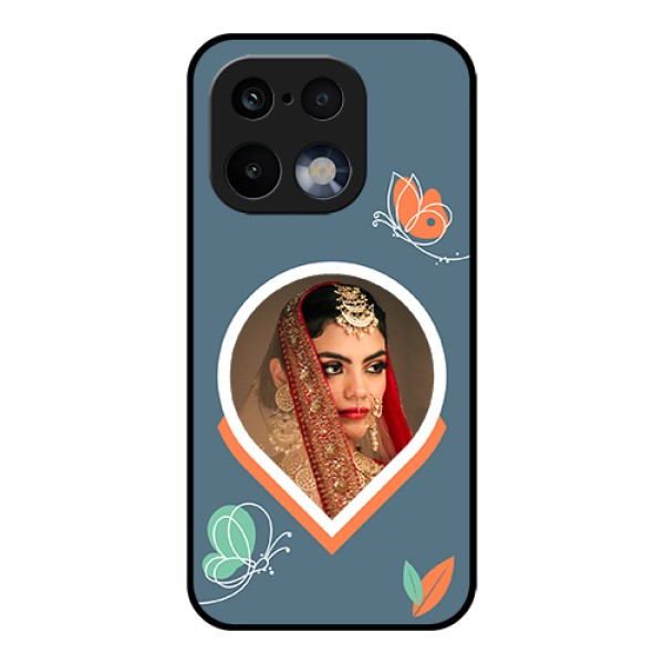 Realme 16 Pro 5G Custom Glass Phone Case - Droplet Butterflies Design Realme 16 Pro 5G Custom Glass Phone Case - Droplet Butterflies Design