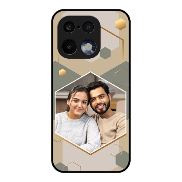 Realme 16 Pro 5G Custom Glass Phone Case - Stylish Hexagon Pattern Design Realme 16 Pro 5G Custom Glass Phone Case - Stylish Hexagon Pattern Design