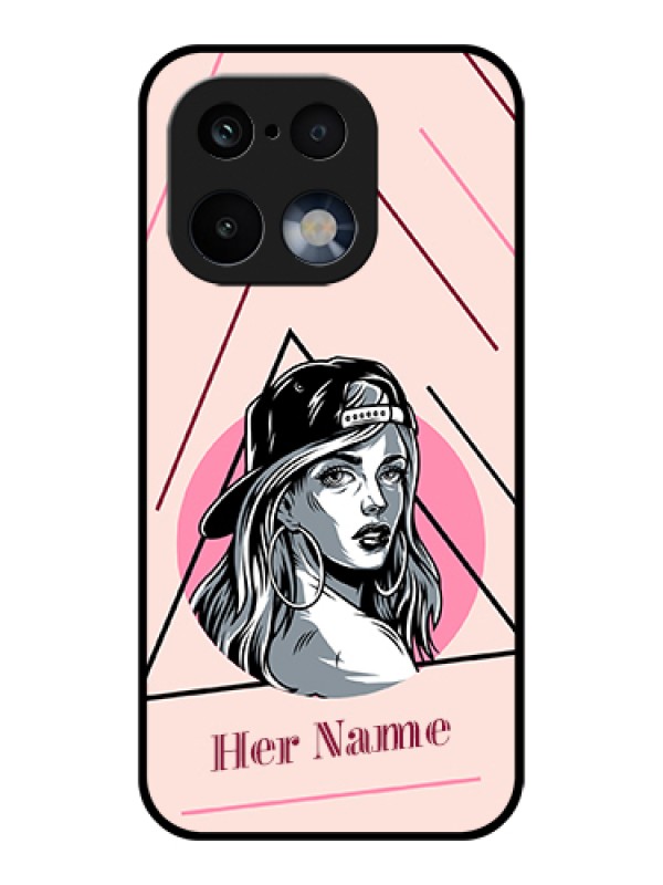 Custom Realme 16 Pro 5G Custom Glass Phone Case - Rockstar Girl Design