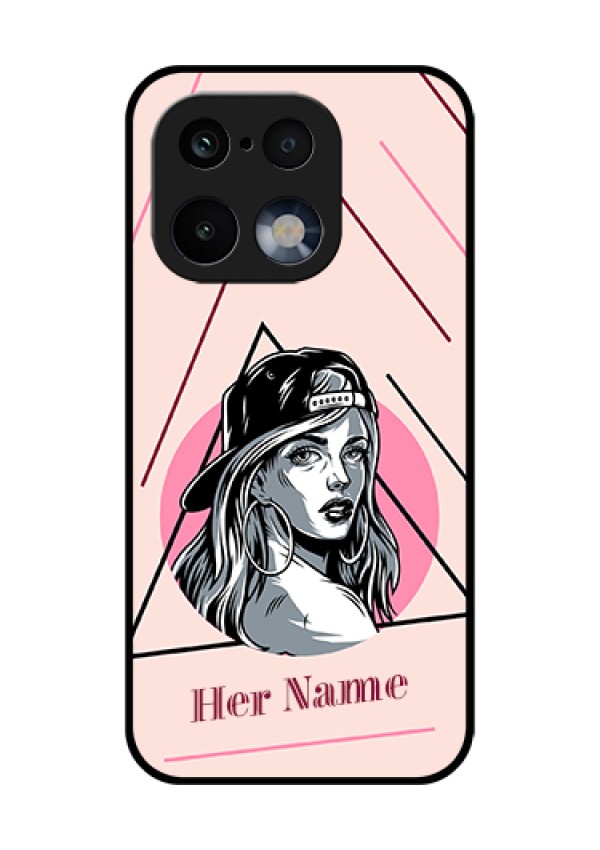 Realme 16 Pro 5G Custom Glass Phone Case - Rockstar Girl Design