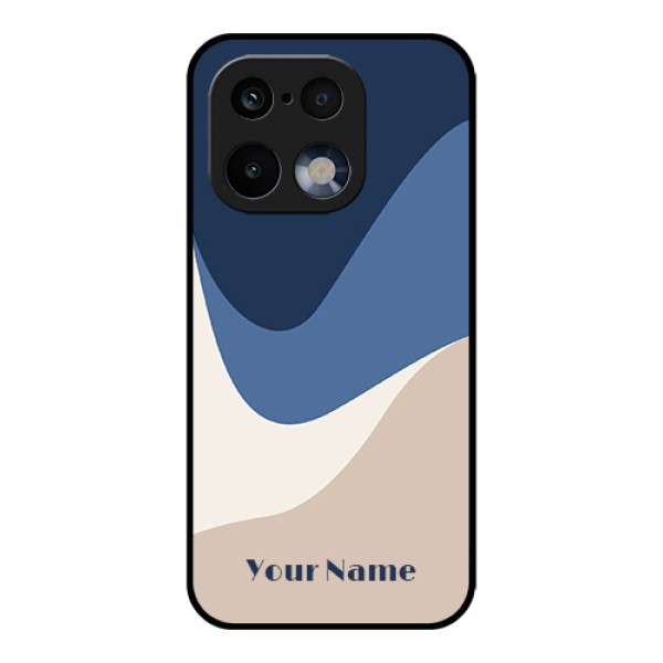 Realme 16 Pro 5G Custom Glass Phone Case - Abstract Drip Art Design