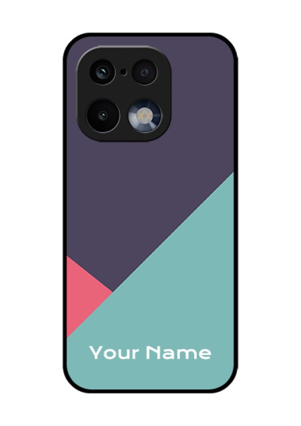 Realme 16 Pro 5G Custom Glass Phone Case - Tri Color Abstract Design