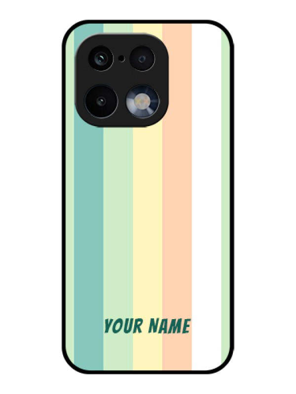 Custom Realme 16 Pro 5G Custom Glass Phone Case - Multi - Colour Stripes Design