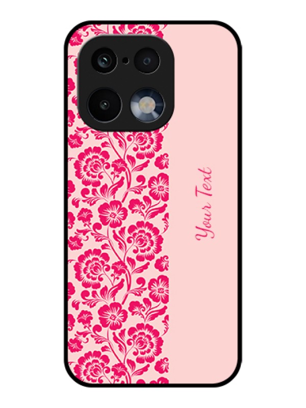 Custom Realme 16 Pro 5G Custom Glass Phone Case - Attractive Floral Pattern Design