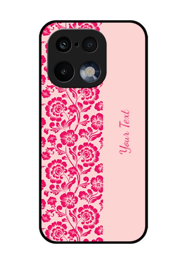 Realme 16 Pro 5G Custom Glass Phone Case - Attractive Floral Pattern Design